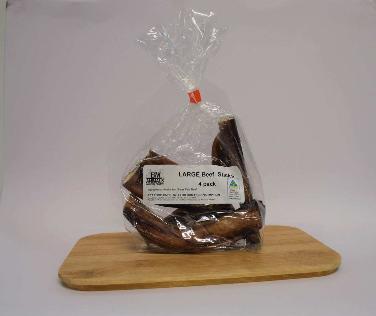 Beef Bully Sticks BM Animals Complete Nutrition